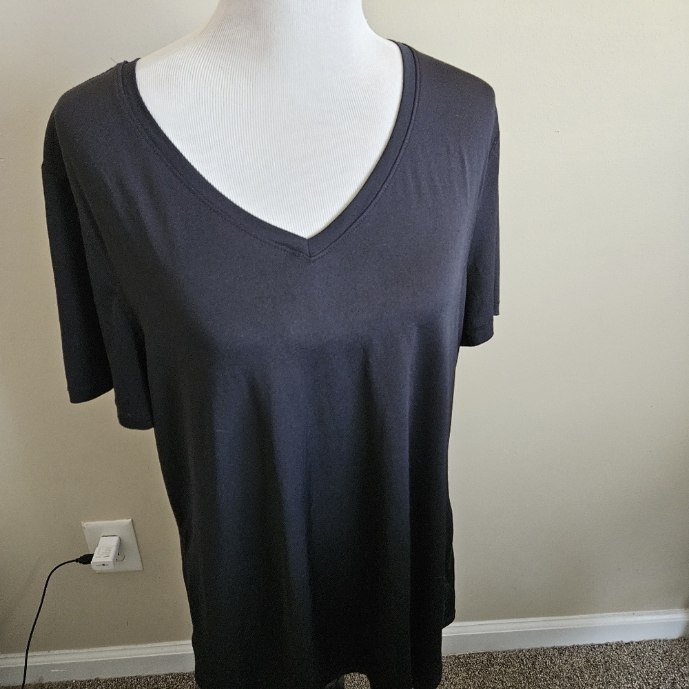 Womens Athletic Top Lightweight Workout Top Size XL - Picture 12 of 13